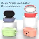 Силиконовый защитный чехол для Xiaomi Redmi Airdots Bluetooth гарнитуры ударопрочный устойчивый к царапинам чехол для наушников