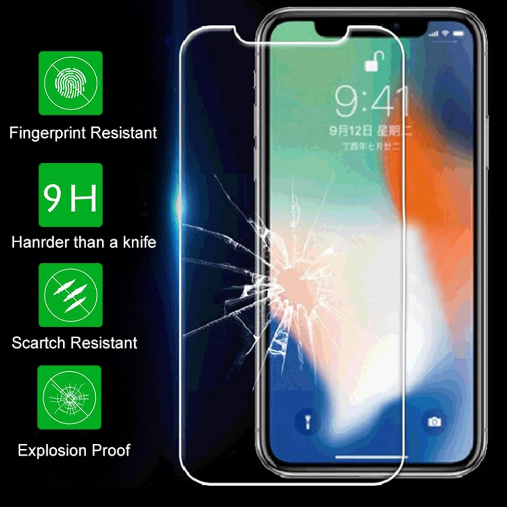 Закаленное стекло 9H Передняя и задняя Защитная пленка для телефона iPhone 11 Pro Max