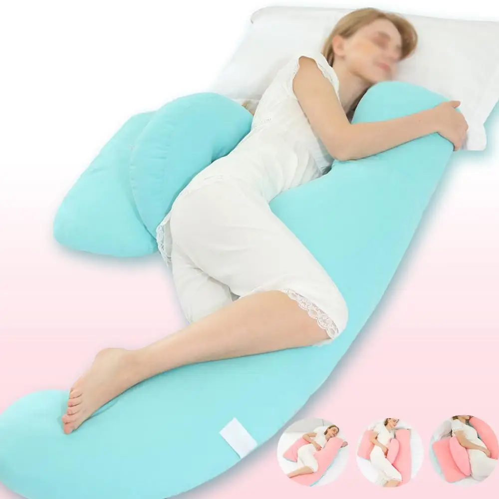 Подушка для беременных из хлопка многофункциональная y образная кормления