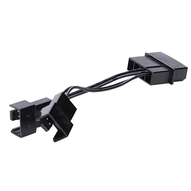 2 шт. кулер управления Pl- 12025 120 мм Led вентиляторы 4 Pin Pwm контроль красный-черный и