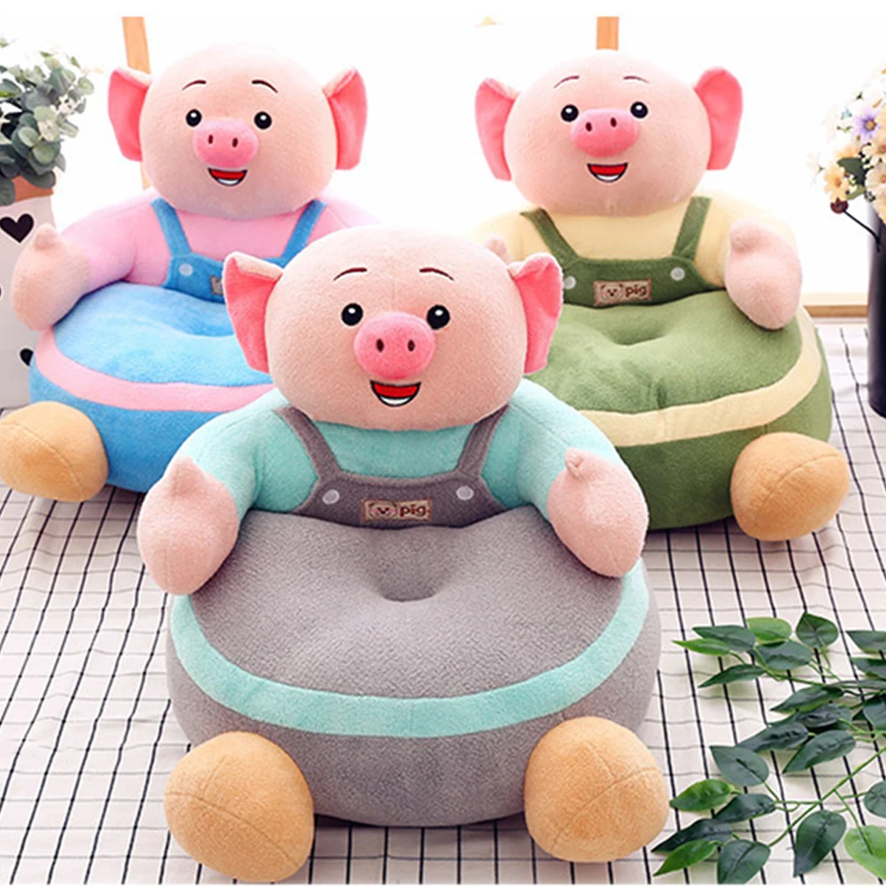 Чехол для детского дивана плюшевое сиденье удобное моющееся гнездо малышей без