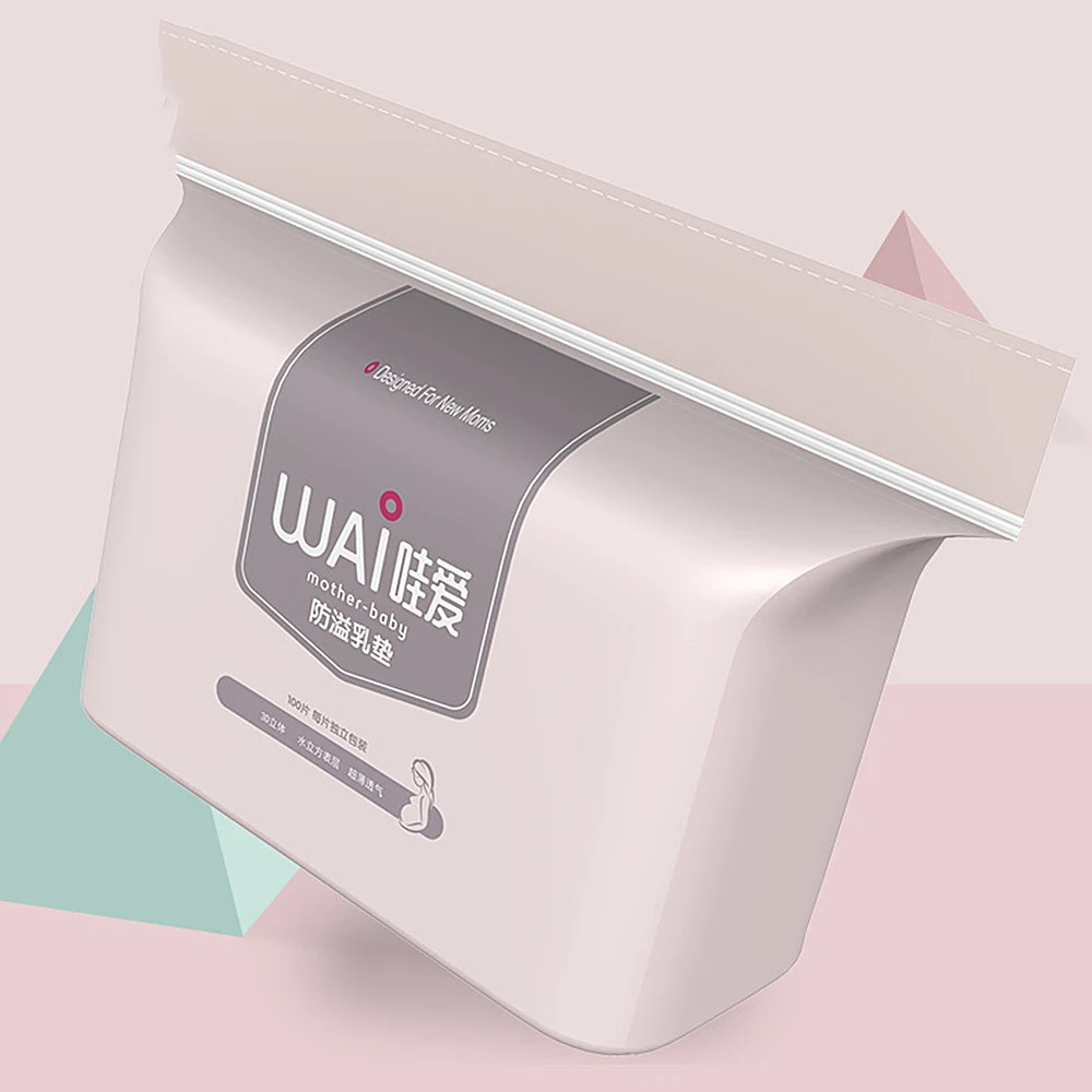 100 шт. дышащий безопасно супер впитывающая способность ватные грудные накладки