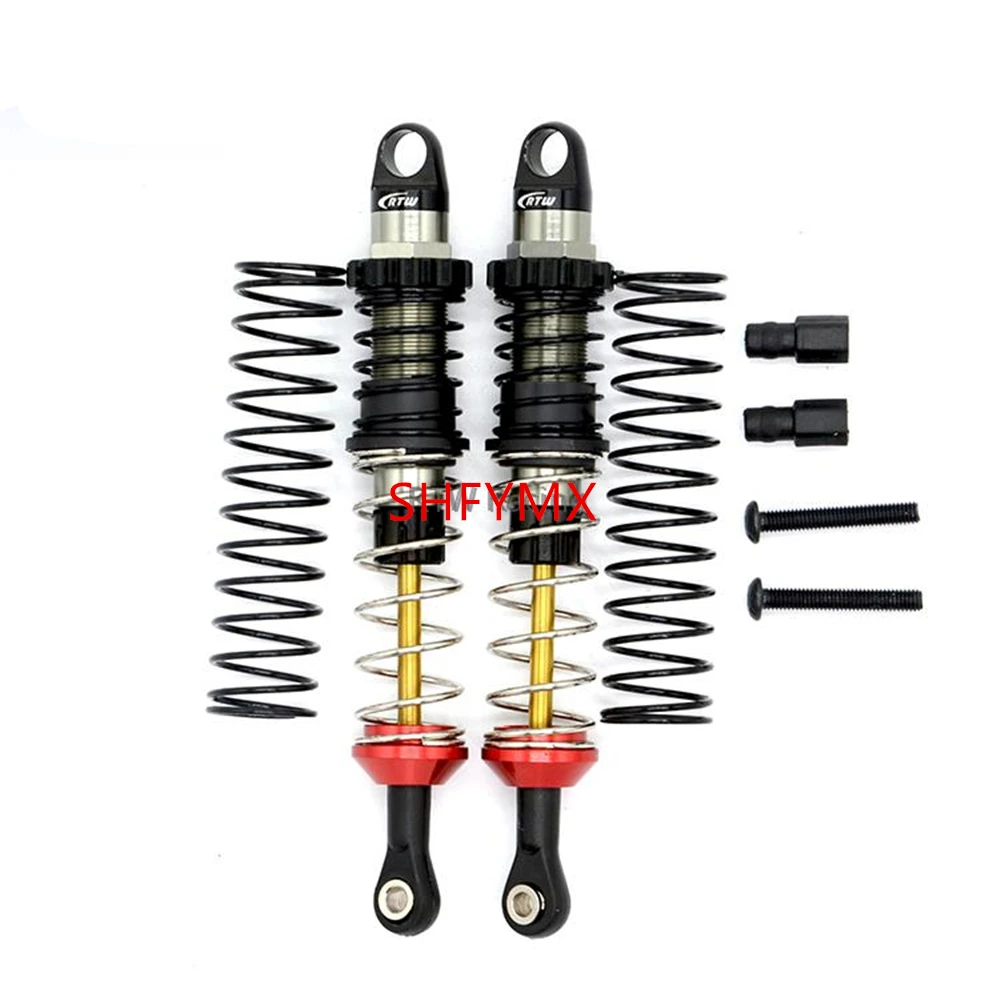 

2Pcs Power Stroke Double Segment Shocks Absorber For 1/10 Rc Car Axial Scx10 Remote Control Car Rc Crawler Accessories 90~95MM