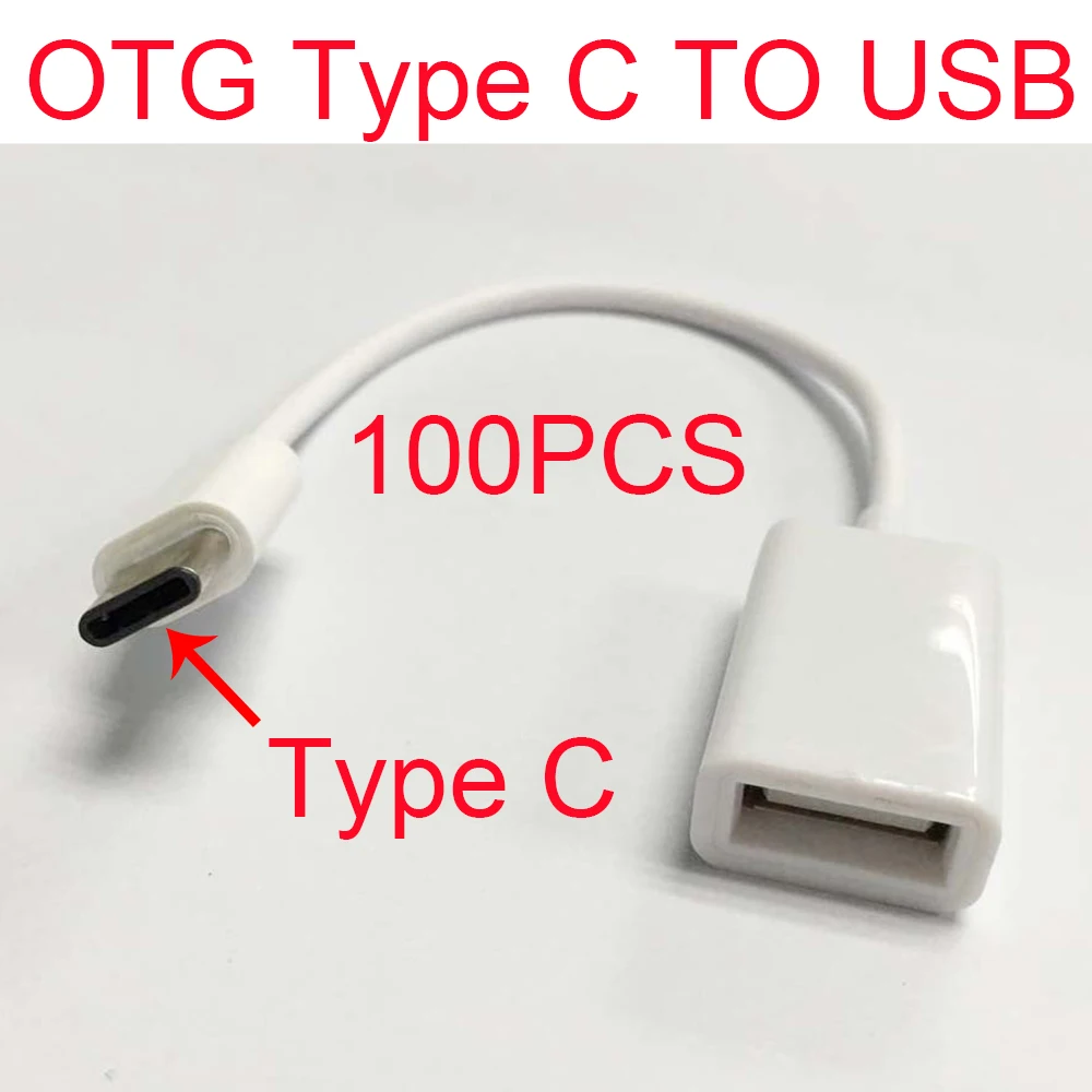 

100pcs Type C To USB OTG Adapter For Phone