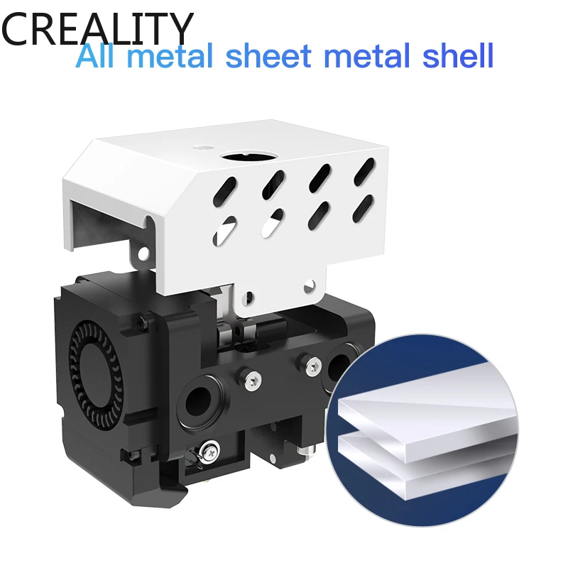 

Creality Original 3D Printer Parts CR-5 Pro Full Hotend Kit Dual Fans All Metal Integrated for CR-5 Pro 3D Printer