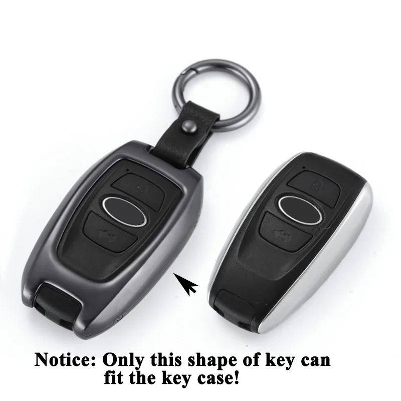 1pc SEEYULE Aluminum Alloy Car Key Case Cover Shell Protector Styling Accessories for Subaru XV BRZ Forester Outback Legacy | Автомобили и