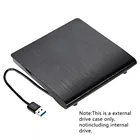 Корпус для DVD-плеера 9,5 мм, внешний портативный корпус для DVD-плеера USB 3,0 SATA, для Macbook, ПК, ноутбука