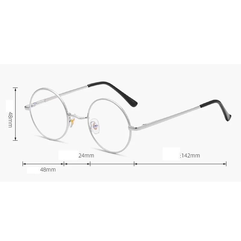 Elbru прозрачные линзы очки для женщин и мужчин анти Синие лучи металлическая