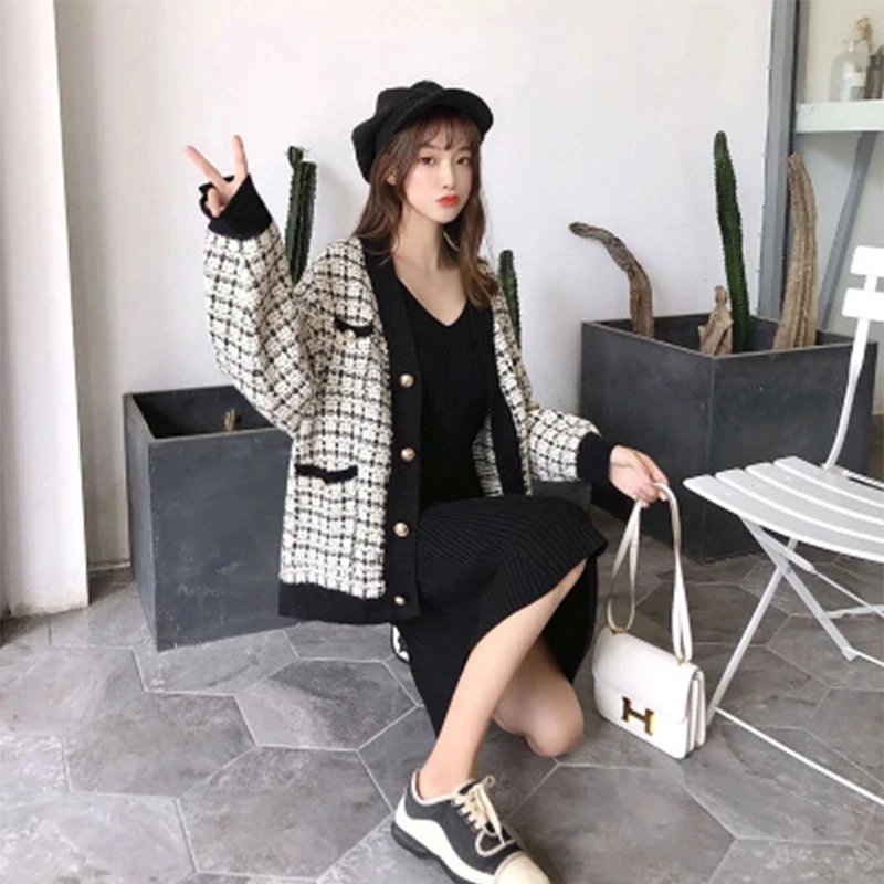 

Spring autumn traf fall/winter sweater jacket women loose outer wear thick cardigan xnwmnz каѬдиган каѬдиган женский оп свиеѬ