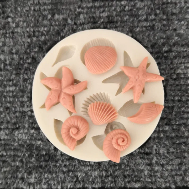 Разные формы для мыла в виде раковин формочки торта шоколада кухни выпечки | Дом и