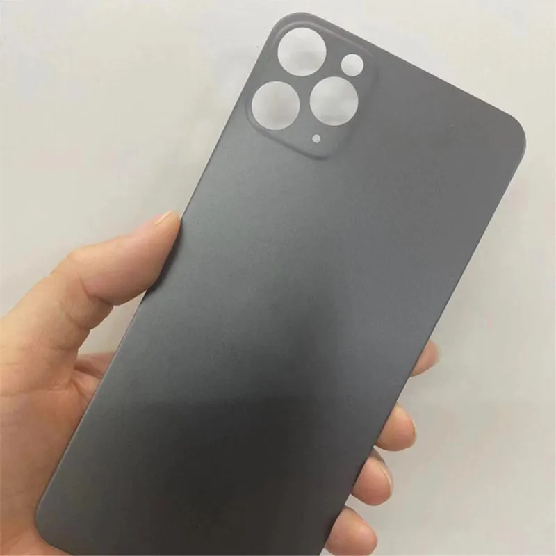 3D матовая задняя защитная пленка для экрана из закаленного стекла для iPhone11 Pro Max матовая задняя пленка для iPhone11 Pro Max защитная пленка - Цвет: Black