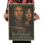 Плакат из фильма Braveheart, настенное украшение для дома, картина 50, 5x35 см