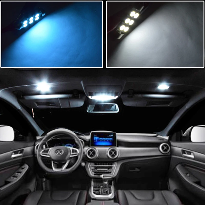 17X White Canbus led Car interior lights Package Kit for 2002-2010 LED Porsche Cayenne 9PA 955 S GTS Turbo Light Interior | Автомобили и