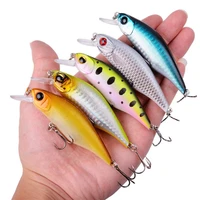 fishing lure 1pcs high quality minnow fishing lures 9cm 11g crankbait fishing wobblers 3d eyes artificial hard pesca bass tackle