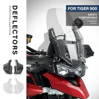 motorcycle side deflector windshield windscreen knee pads wind upper deflector for tiger 900 for tiger900 gt pro low 2020 2021