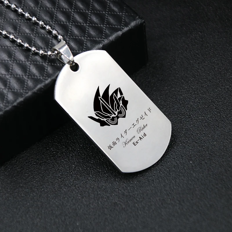 

Anime Kamen Rider Build Zi-O Kuuga Cosplay Pendant Masked Rider EX-Aid Decade Necklace Prop