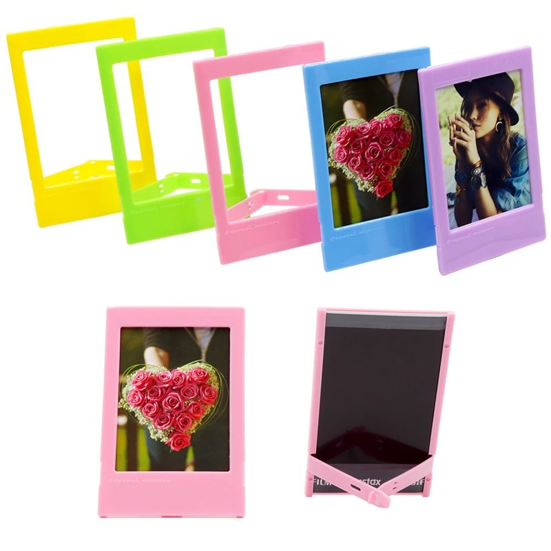 for Fujifilm Instax Mini Camera Polaroid 3 Inch Photo Album Sticker Color FrameSnap Z2300 SocialMatic Instant Camer | Электроника