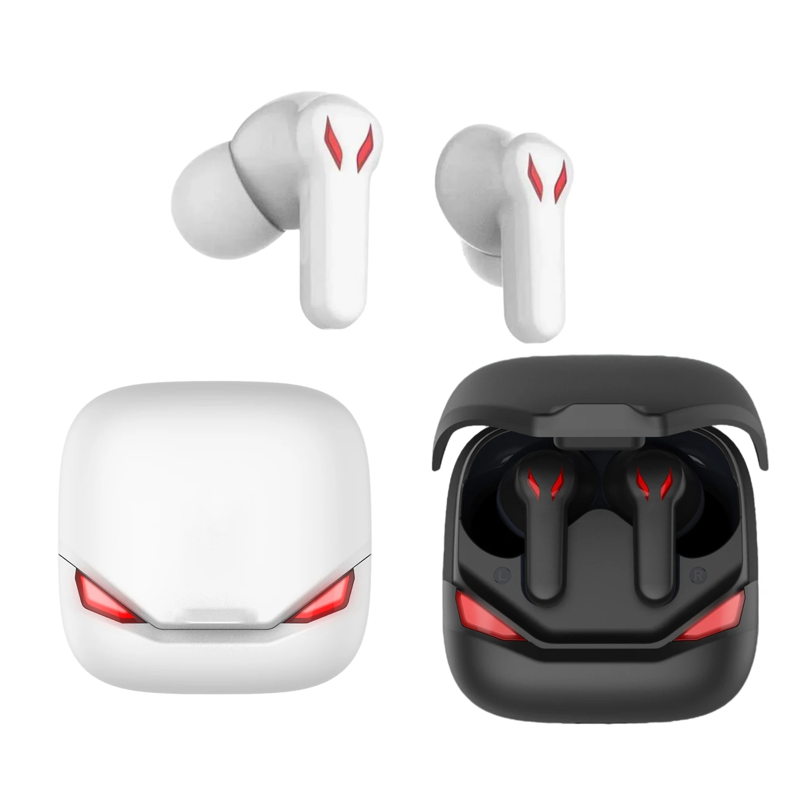 

Wireless Bluetooth 5.0 Earbuds Easy Pairing Waterproof Battery Display Stereo Earphone for Gaming Travel