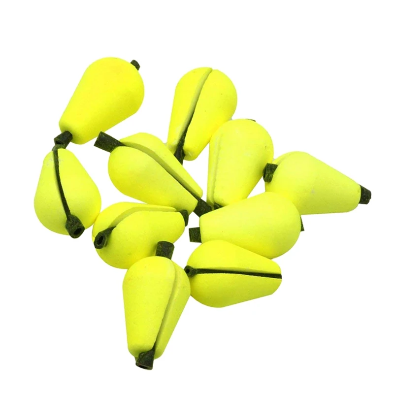 6 шт. Летающая рыбалка поплавок ударные индикаторы пена желтый| |