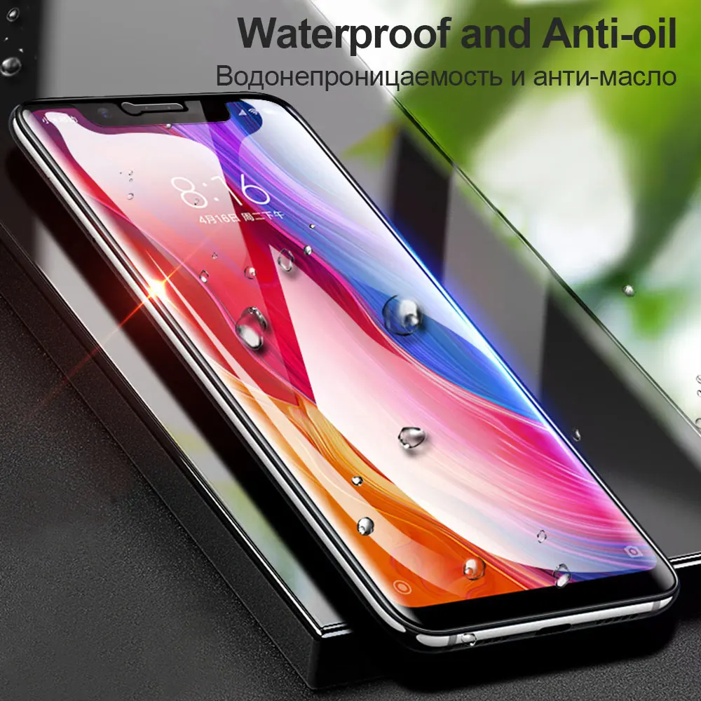 5D Защита экрана для Xiaomi Mi A2 Lite 8 Mi6 6 8se A1 закаленное стекло Redmi Note 4X 5 Pro Plus Glas защитная