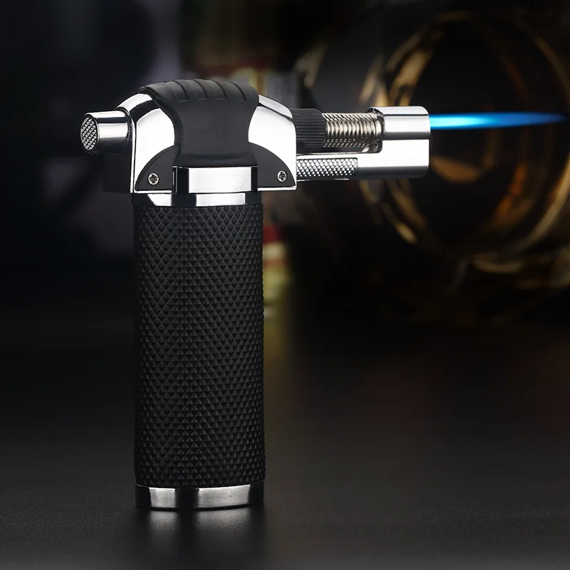 Металлическая зажигалка с распылитфонарь Зажигалка без огня и прямого Бутановая