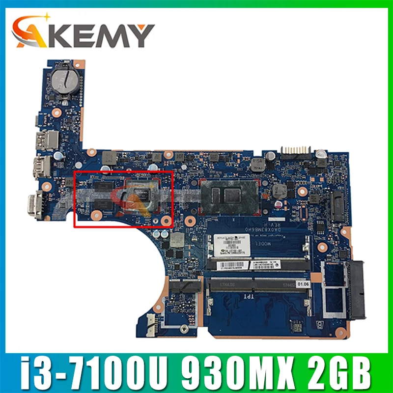 

907713-601 907713-001 аккумулятор большой емкости для HP 450 G4 470 G4 Материнская плата ноутбука DA0X83MB6H0 с i3-7100U 930MX 2 Гб GPU DDR4 мб 100% тестирование