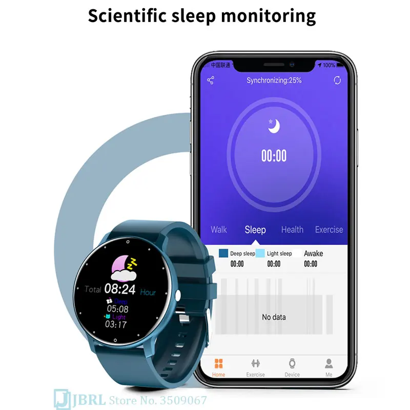 

2021 Smart Watch Women Men Smartwatch Fitness Tracker Sports Bluetooth Waterproof Digital Electronics Clock for Android IOS Hour