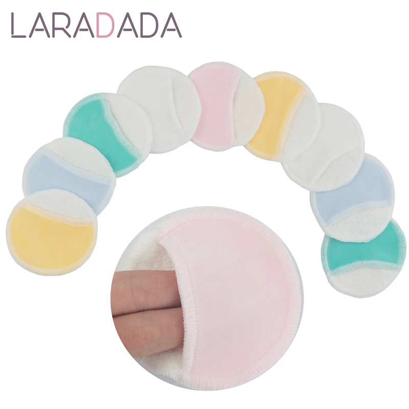 

Reusable Bamboo Fiber Makeup Remover Pads,Eco-Friendly Washable Rounds Cleansing Facial Cotton Make Up Removal Pads Tool