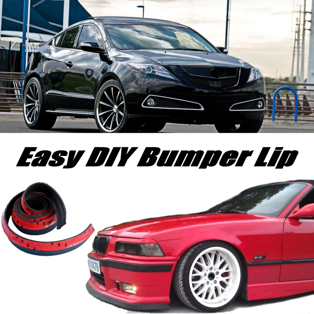 NOVOVISU для Acura ZDX 2009 ~ 2016 Advance Bumper дефлектор губ/спойлер передней юбки TG Fans View/комплект