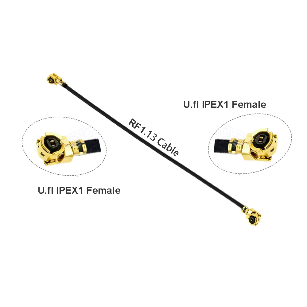 5 шт./лот U.fl IPX IPEX1 Женский к Разъем RF1.13 коаксиальный радиочастотный Перемычка WIFI