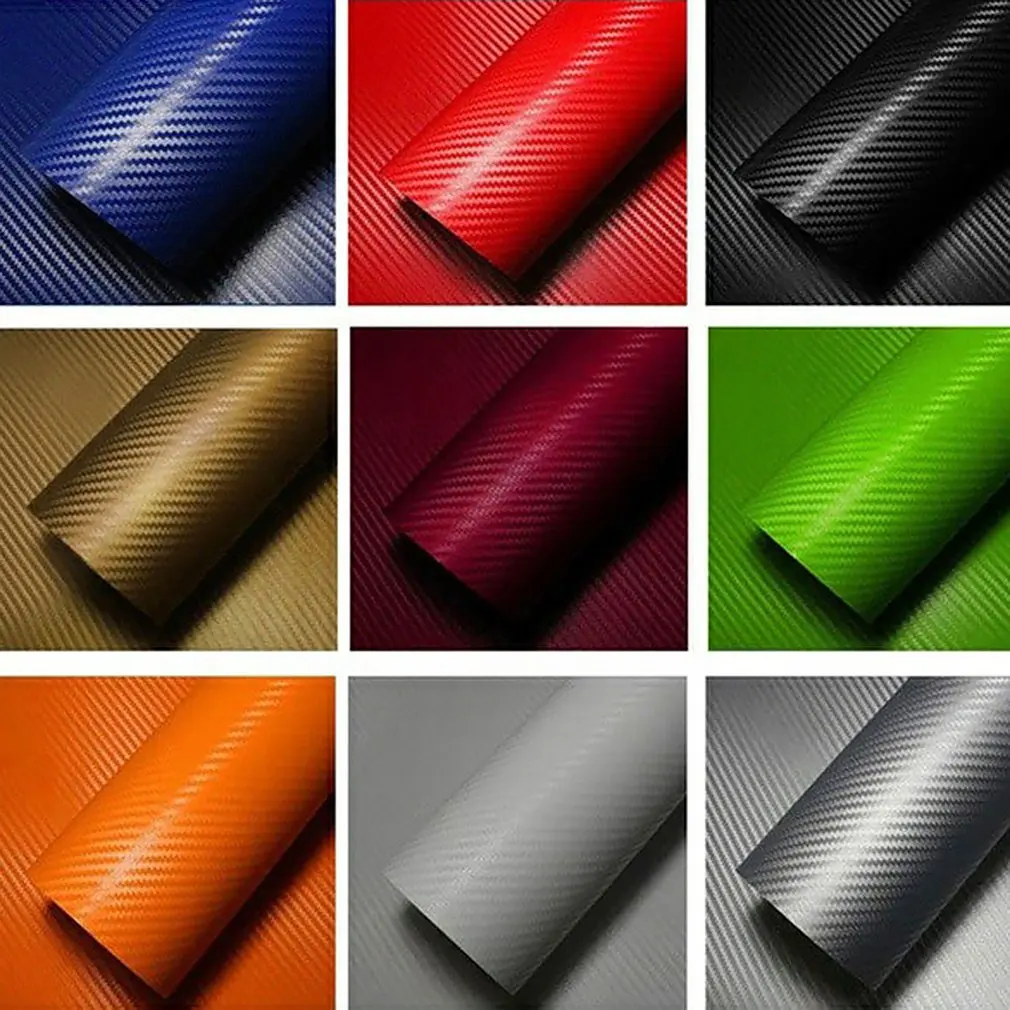 Блестящая пленка из углеродного волокна меняющая цвет 6D автомобильные наклейки |