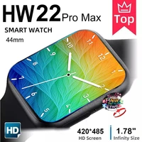 original hw22 pro max smart watch 1 78 double button wireless charging custom dial bluetooth call smartwatchpk hw16 iwo 13 w46