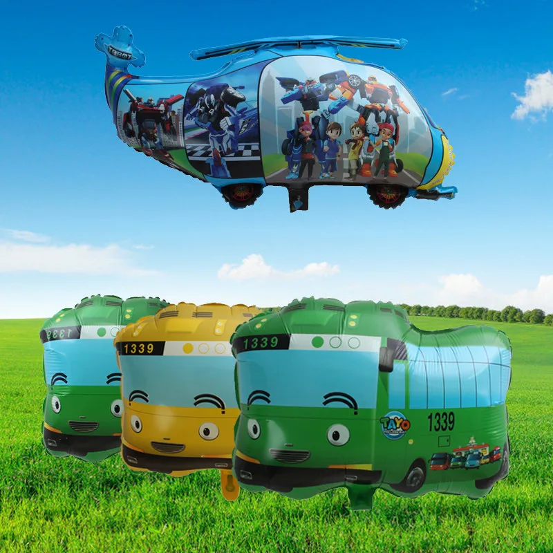 1 шт. воздушный шар в форме автомобиля алюминиевый пленочный школьный автобус