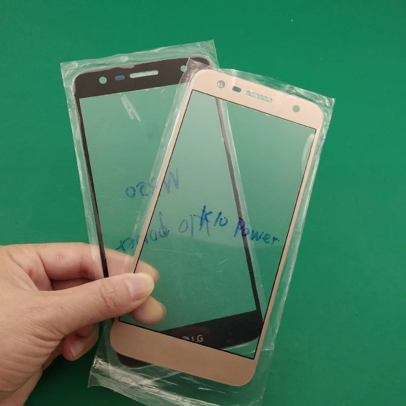 Замена ЖК-экрана переднего сенсорного стекла внешняя линза для LG K10 power M320 M320N M320TV