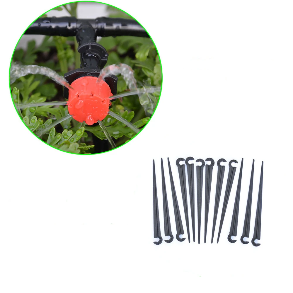 Подставки для капельного орошения 4/7 мм шланг цветочных кровати овощных садов
