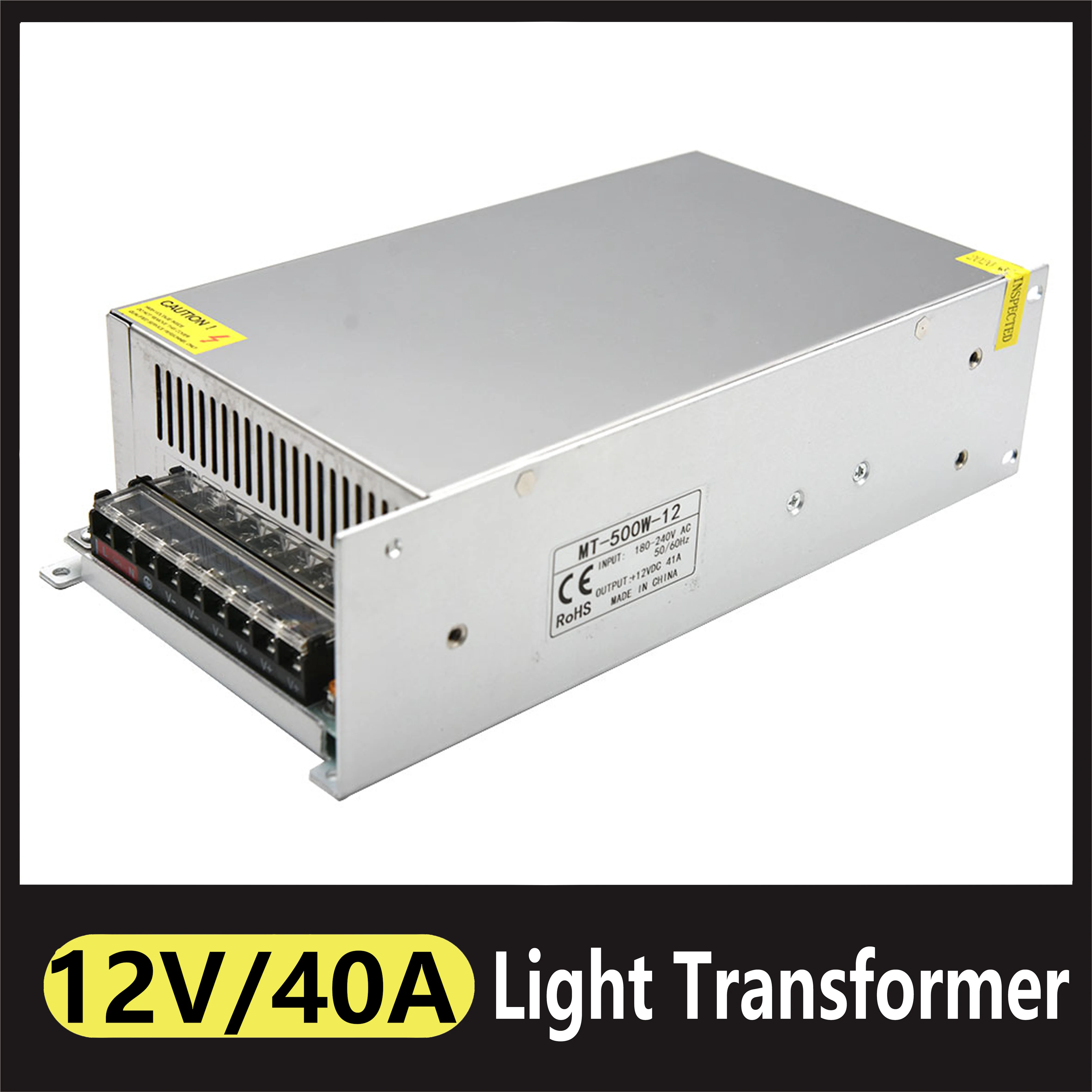 

AC 110V 220V To DC12V 500W Switching Power Supply Lighting Transformer Power Supply Source Adapter LED Strip Switch Driver