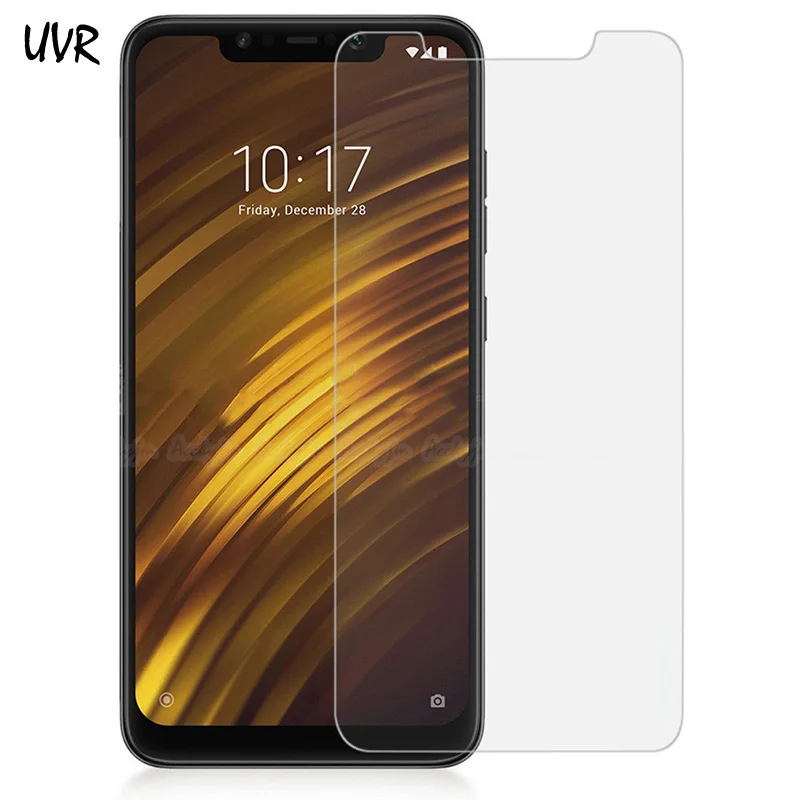 UVR для Xiaomi Pocophone F1 2.5D матовое закаленное стекло защита от отпечатков
