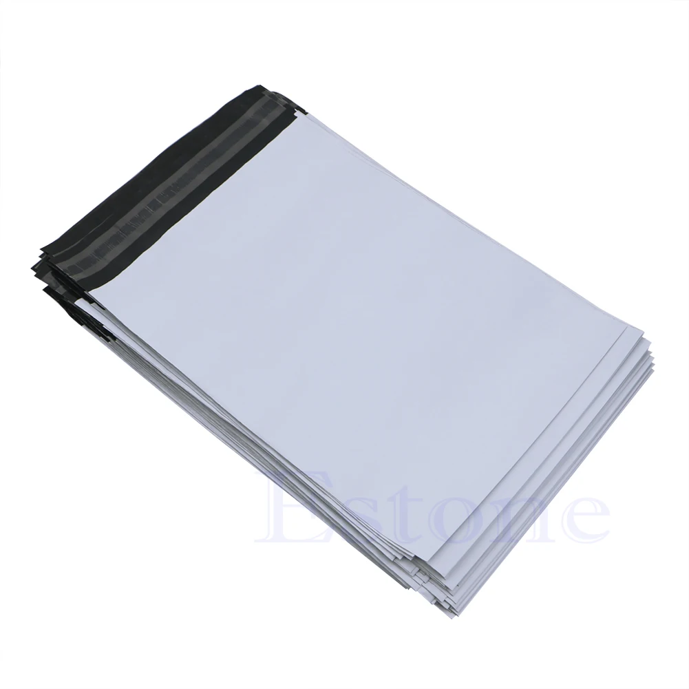 

100Pcs 20*34cm Poly Mailer Plastic Shipping Mailing Bags Envelope Polybag New WXTA