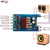 hifidiy tpa3116d2 2 1 subwoofer amplifier board car digital audio amplifier 2x50w100w home bass subwoofer speaker bluetooth 5 0