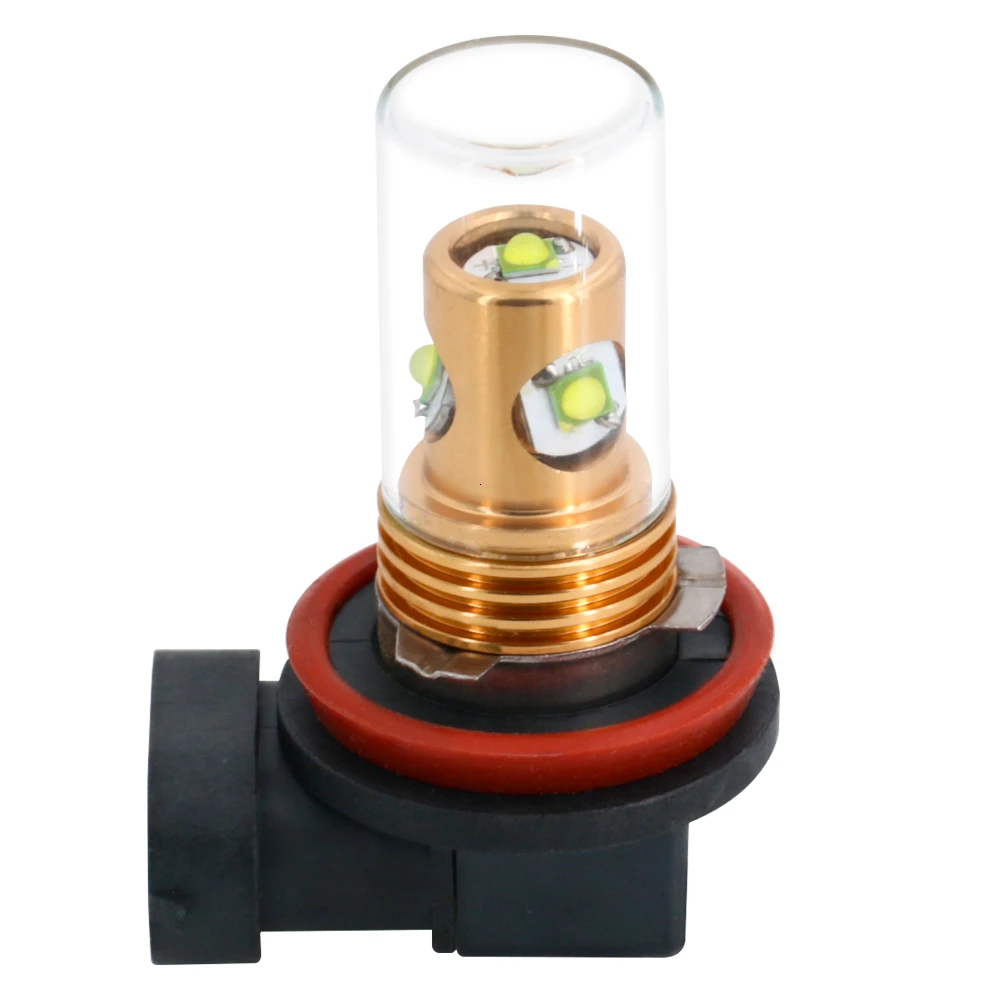 1 шт. H8 H11 4SMD Led 880 881 P13W светодиодные лампы белый автомобильный противотуманный