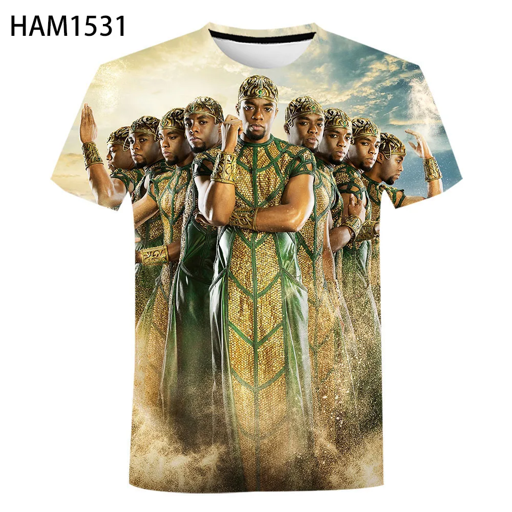 Летняя Новинка 2021 3D печать богов Египта мужская женская индивидуальная модная