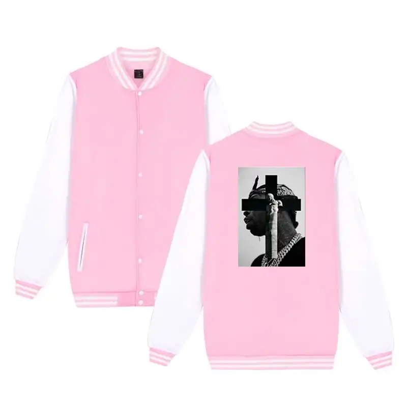 

Winter Casual Sweatshirt Jackets and CoatsPOP SMOKE Printed Women Autumn Fashion Harajuku Baseball Jacket Teenager Girls jacket