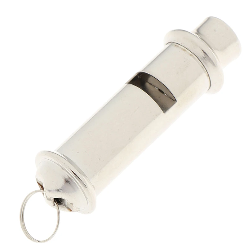 

Wholesale Outdoor Survival Whistle Mix Stainless Steel Emergency Survival Whistles Keychain For Camping Hiking Gifts