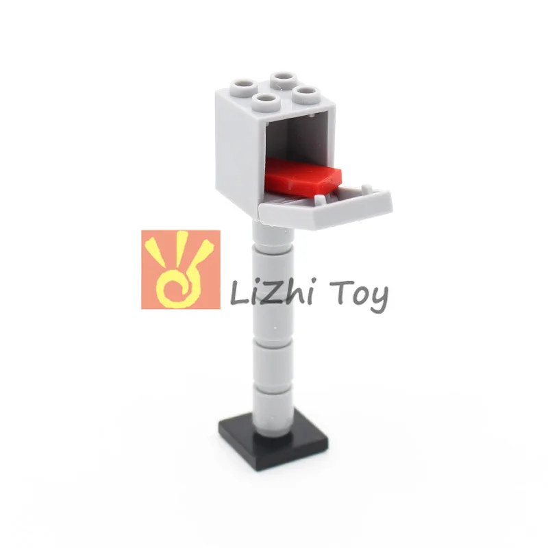 Блок MOC 4645 + 4346, коробка для писем, «сделай сам», развивающие блоки, совместимые с деталями, строительный блок, игрушечный аксессуар