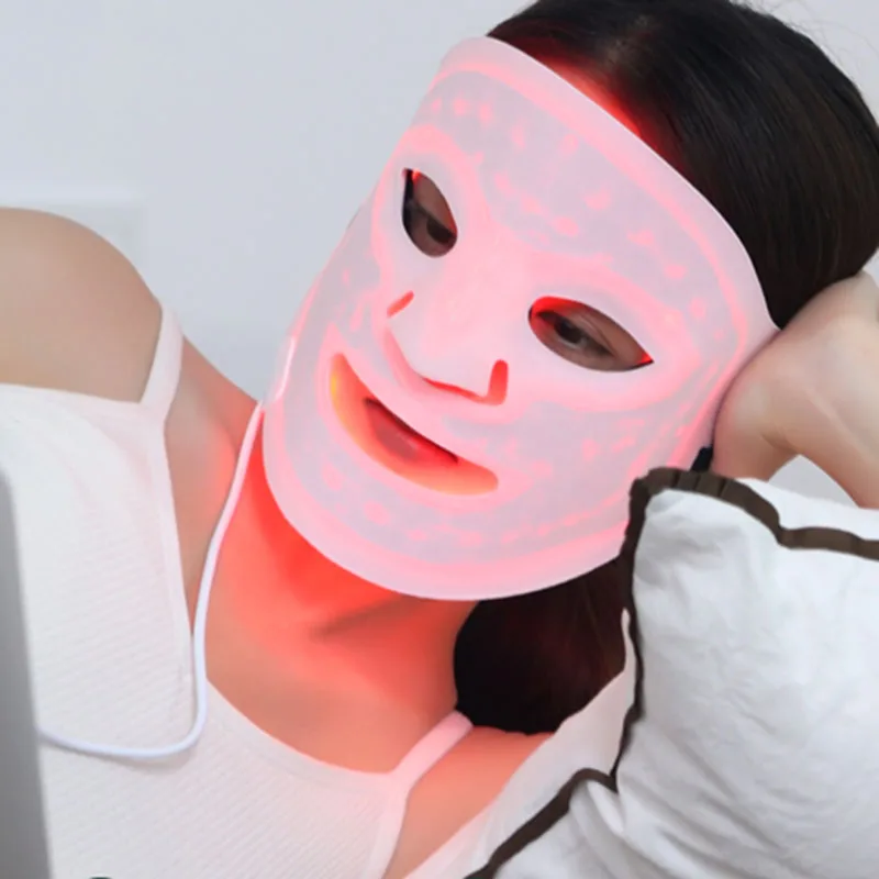 

Photon Skin Rejuvenation Apparatus Red and Blue Acne Treatment Apparatus Beauty Apparatus Home Facial Mask Apparatus LED Mask