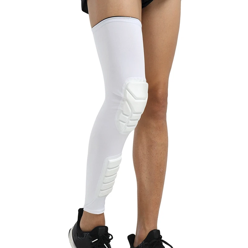 1pc Knee Pad Sleeve Long Leg Protector Protective Cover Outdoor Fitness Climbing Football Basketball Cycling Men Sportswear | Спорт и