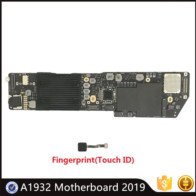 Материнская плата A1932 для MacBook Pro 2019 с датчиком отпечатка пальца I5 13 3 ГГц 8 Гб 1 6G/128