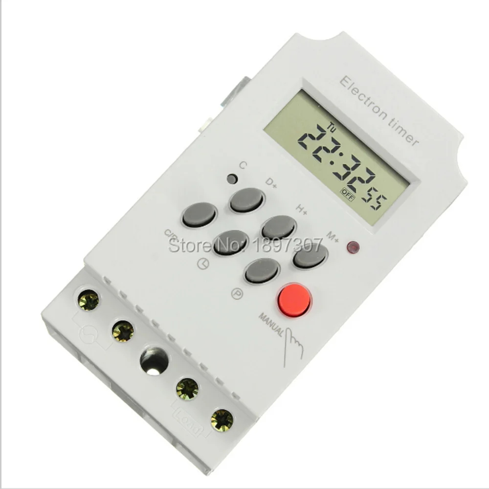 10 шт. электронный таймер на Din рейку|timer electronic|timer switch timeswitch timer |