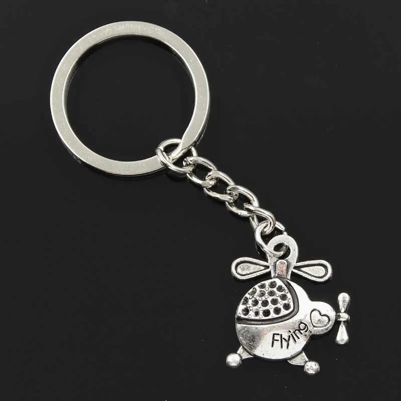 Новая мода мужской 30 мм брелок DIY металлический держатель цепь Винтаж Летающий