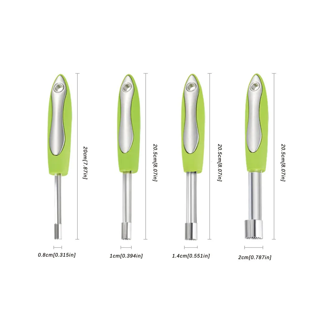 

Stainless Steel Apple Or Pear Core Remover Tool With Sharp Serrated Edge Vegetables Core Remover Tool For SharpHome And Kitchen